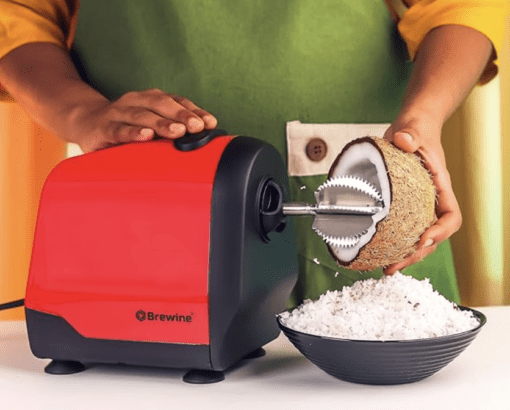 Brewine Coconut Scraper & Citrus Press 2-in-1 110V - Image 3